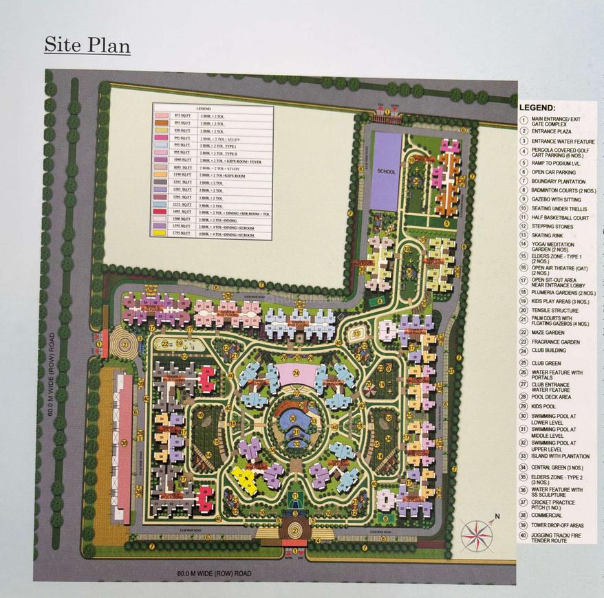 Ajnara Le Garden Phase 3 Tower K L M & N - Image 17