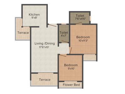 2 BHK Apartment