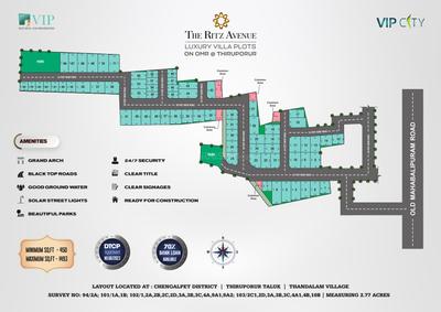 VIP Ritz Avenue in Thiruporur, Chennai - Price, Reviews & Floor Plan