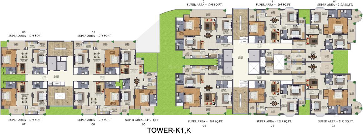 Ajnara Grand Heritage - Image 37