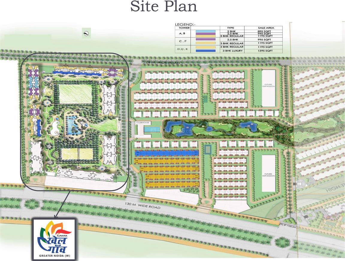 Ajnara Khel Gaon Phase 1 Tower A B C And D - Image 15