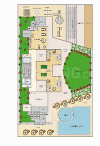 Gallery Cover Image of 1230 Sq.ft 2 BHK Apartment for rent in Keystone Elita, Kharghar for 27000