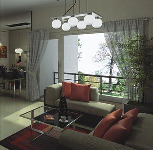 Gallery Cover Image of 1398 Sq.ft 2 BHK Apartment for rent in 3C Lotus Boulevard, Sector 100 for 18000