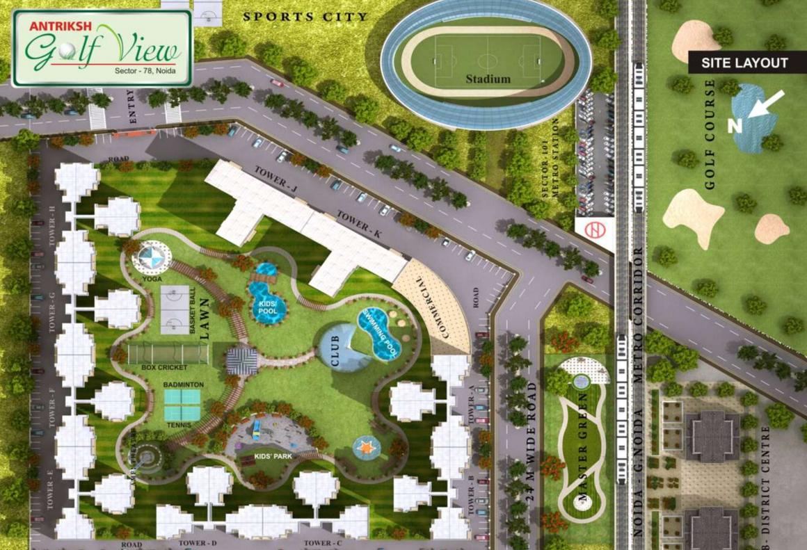 The Antriksh Golf View - Image 28