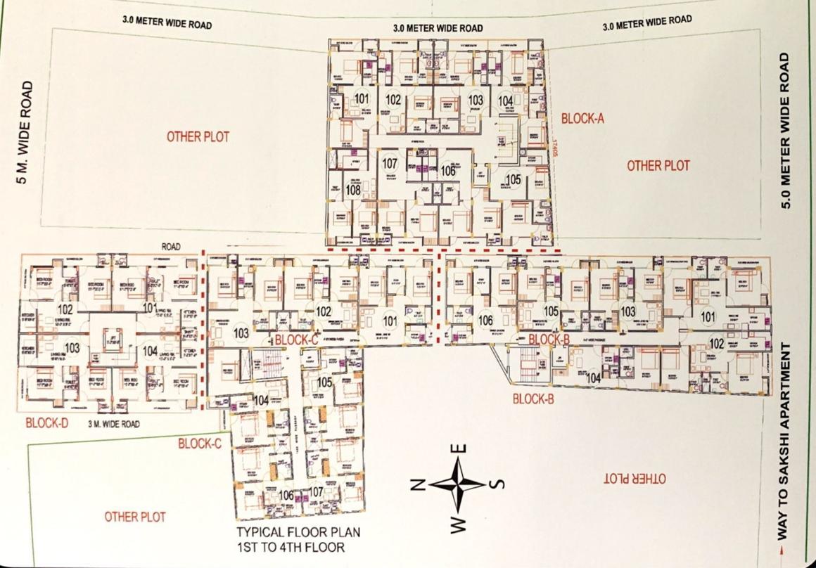 Sakshi Apartment - Image 4