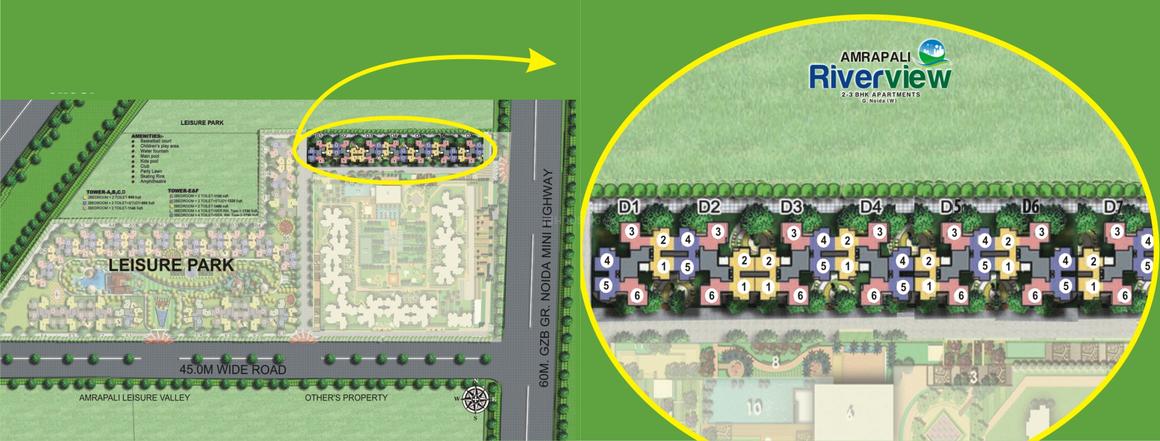 Amrapali Riverview - Image 34