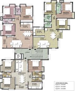 Gallery Cover Image of 1519 Sq.ft 3 BHK Apartment for buy in Abira Kaninika, Ballygunge for 15949500