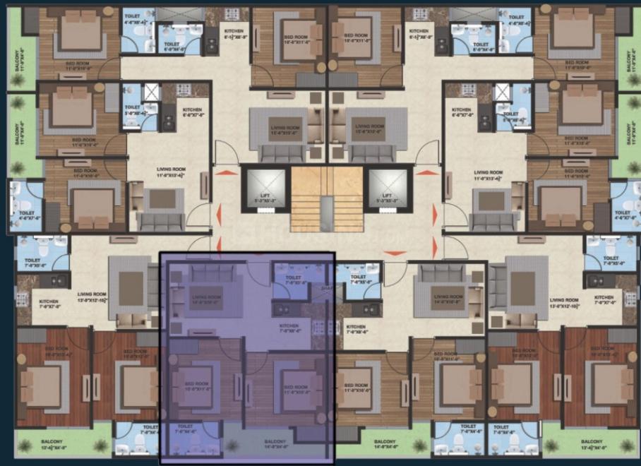 JMD Vinayaka County - Image 17