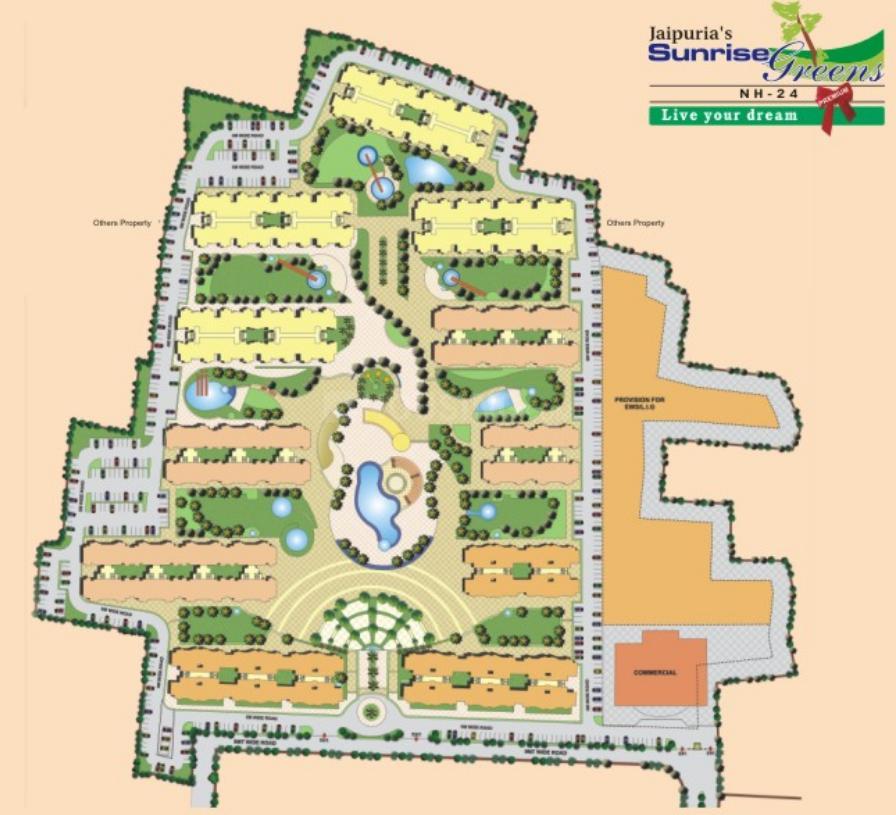 Jaipuria Sunrise Greens NH 24 BLOCK C1 - Image 16