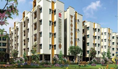 Gallery Cover Image of 1410 Sq.ft 3 BHK Apartment for buy in KG Good Fortune, Perumbakkam for 7500000