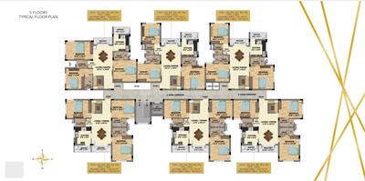 3 BHK अपार्टमेंट