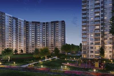 Gallery Cover Image of 1985 Sq.ft 3 BHK Apartment for buy in Sahakara Nagar for 10800000