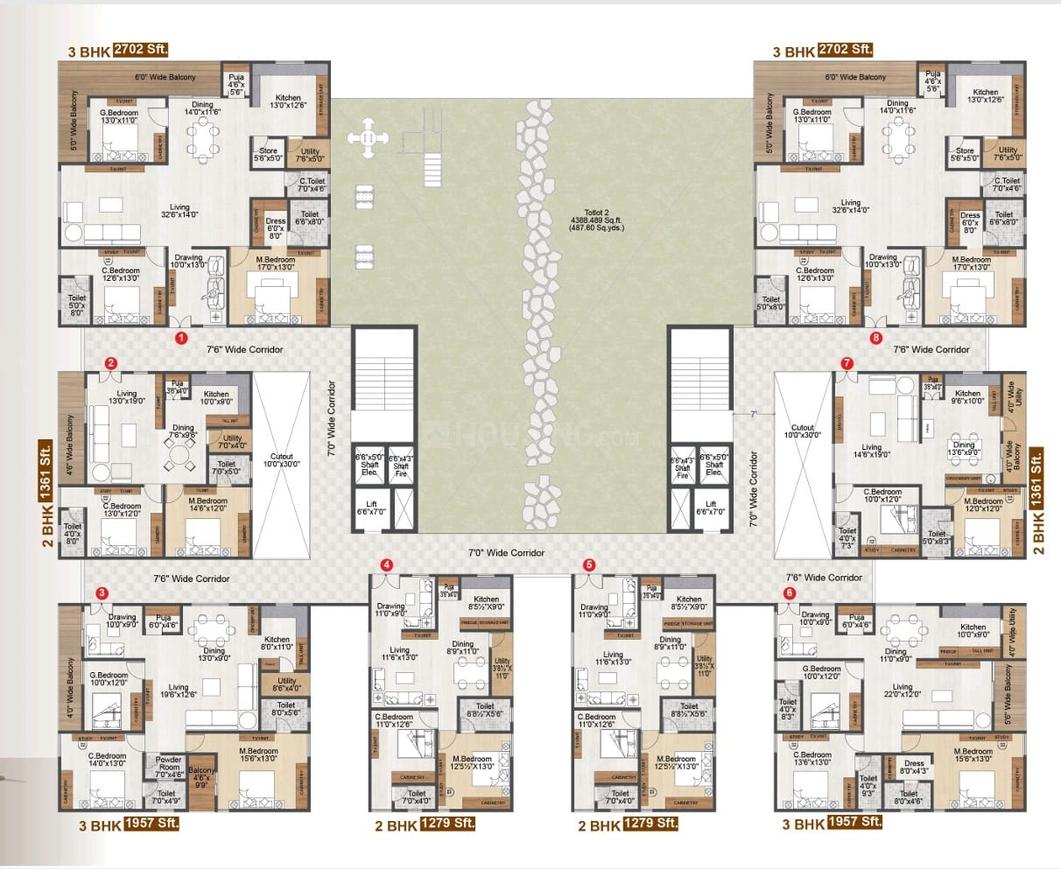 2 BHK FlatThe 11, Adibatla, South Hyderabad, Hyderabad