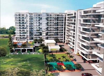 Gallery Cover Image of 1344 Sq.ft 3 BHK Apartment for buy in Wakad for 9500000
