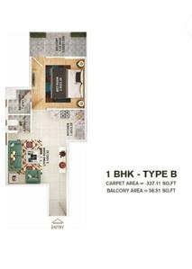 1 BHK Flat