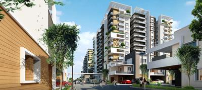 Gallery Cover Image of 1440 Sq.ft 3 BHK Apartment for buy in Tellapur for 3456000
