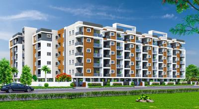 Gallery Cover Image of 1215 Sq.ft 2 BHK Apartment for buy in Miyapur for 5467500