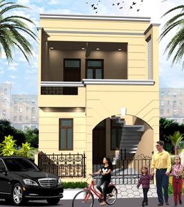 Gallery Cover Image of 1240 Sq.ft 3 BHK Independent House for buy in Chinhat Tiraha for 3007000