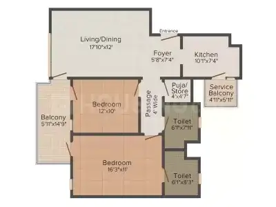 3 BHK Apartment