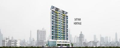 Gallery Cover Image of 1200 Sq.ft 2 BHK Apartment for buy in Satyam Heritage, Kharghar for 11500000