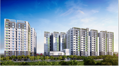 2 BHK अपार्टमेंट