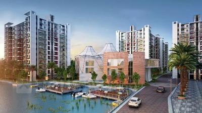Gallery Cover Image of 1219 Sq.ft 3 BHK Apartment for buy in Siddha Water Front, Barrackpore for 4600000