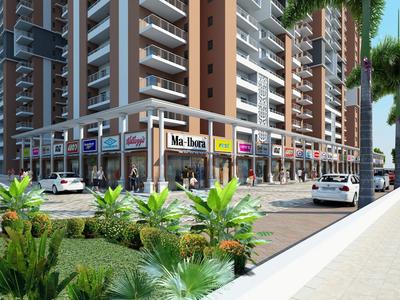 Gallery Cover Image of 1070 Sq.ft 2 BHK Apartment for buy in SG Shikhar Height, Siddharth Vihar for 4066000