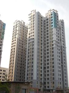 Gallery Cover Image of 1314 Sq.ft 3 BHK Apartment for rent in Ruchi Active Acres, Tangra for 35000