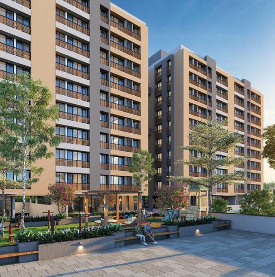 2 BHK 1070 Sqft Apartment for sale at Dindoli, Surat Property ID 10361316