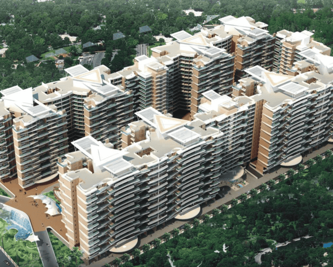 1150 Sqft 3 BHK Flat for sale in BCM Paradise Nipania, Indore