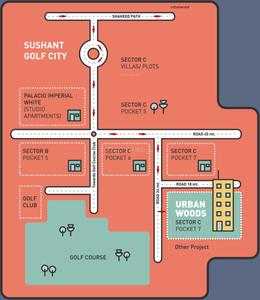 Gallery Cover Image of 1560 Sq.ft 3 BHK Apartment for buy in Gomti Nagar for 5460000