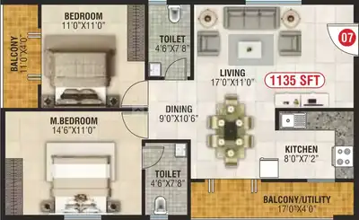 2 BHK Flat