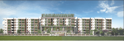 Gallery Cover Image of 1554 Sq.ft 3 BHK Apartment for buy in The Art, Bandlaguda Jagir for 7770000