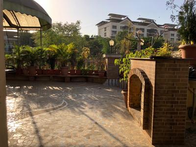 Gallery Cover Image of 1775 Sq.ft 3 BHK Apartment for rent in C Teja Akash Leela, Nerul for 70000