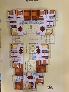 Gallery Cover Image of 1070 Sq.ft 2 BHK Apartment for buy in DBR Paramount Heights, Vasai West for 8600000