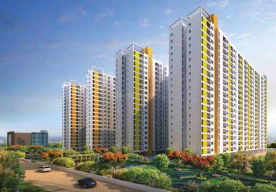 Gallery Cover Image of 353 Sq.ft 1 BHK Apartment for buy in Padur for 1697000