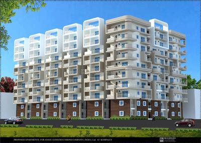 Gallery Cover Image of 1652 Sq.ft 3 BHK Apartment for buy in Bolarum for 6608000