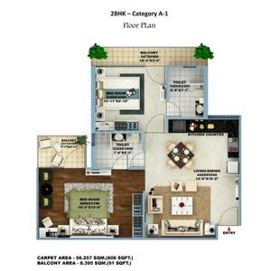 2 BHK Apartment