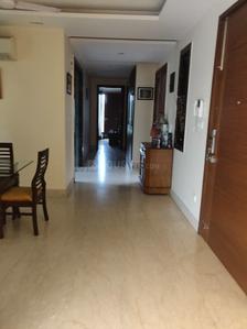 Gallery Cover Image of 2700 Sq.ft 4 BHK Independent Floor for rent in Nizamuddin East for 150000