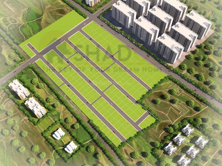 Residential 1000 Sqft Plot for sale at Wagholi, Pune Property ID