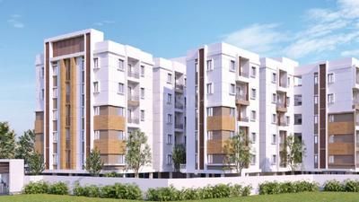 Gallery Cover Image of 1536 Sq.ft 3 BHK Apartment for buy in Pragathi Nagar for 6610000