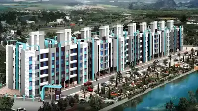 Gallery Cover Image of 735 Sq.ft 1 BHK Apartment for buy in Radhey Heritage, Panvel for 2750000