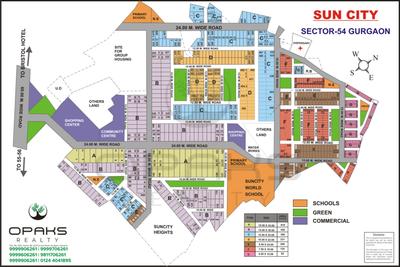 543 Sq.ft Residential Plot for Sale in Sector 54, Gurgaon