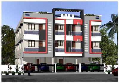 Gallery Cover Image of 1162 Sq.ft 3 BHK Apartment for buy in Velachery for 8134000