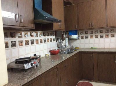 Kitchen Image of Friends Home Boys PG in Greater Kailash