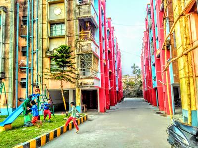 Gallery Cover Image of 557 Sq.ft 2 BHK Apartment for buy in Narendrapur for 1500000