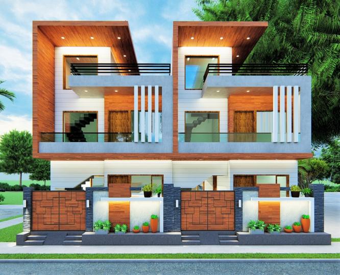 4 BHK 1400 Sqft Villa for sale at Peer Muchalla, Zirakpur Property ID