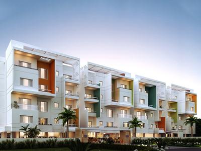 Gallery Cover Image of 1481 Sq.ft 3 BHK Apartment for buy in Perungudi for 9758000