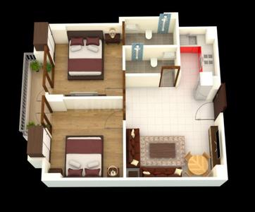 2 BHK फ़्लैट