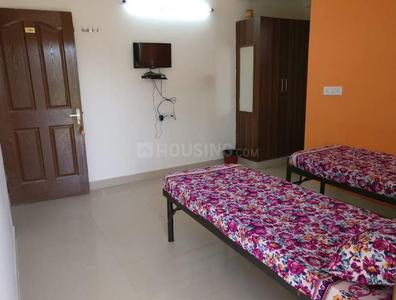 बेललंदूर में जेपी कंफर्ट्स जैंट्स पीजी के बेडरूम की तस्वीर